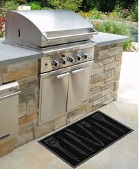 Lovely stainless steel kitchen appliances package costco home via hondudiariohn.com. Bungalow Flooring Water Guard Bbq Tools 2 6 X 3 9 Grill Mat Black Outdoordiyplanter Outdoor Bbq Kitchen Outdoor Kitchen Island Outdoor Kitchen Plans