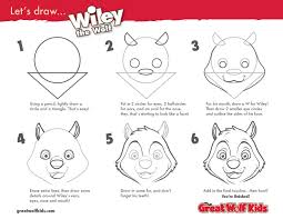 Diy Learn How To Draw Wiley The Wolf Great Wolf Lodge Wolf Kids Great Wolf Lodge Wolf Ears