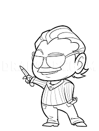 Easy drawing tutorials for beginners, learn how to draw animals, cartoons, people and comics. How To Draw Stan Lee Step By Step Drawing Guide By Dawn Dragoart Com