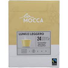 buy la mocca delizio fairtrade lungo leggero coffee 24 capsules cheaply coop ch