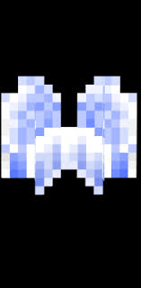 The angel ring is a wip item from extra utilities which grants the user creative flight. Angel Wings Nova Skin