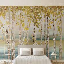 Kate has a strong interest in printed. 3d 5d 8d Europe Silver Birch Tree Wallpaper Mural Living Room Tv Background Decor Custom Scenery Embossed Nature Murals Canvas Wallpapers Aliexpress