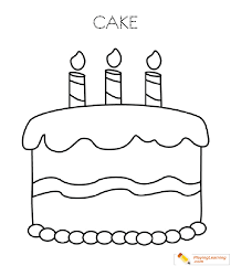 Nowadays, we advocate free printable birthday cake for you, this post is similar with cute baby polar bear coloring pages. Birthday Cake Coloring Page 37 Free Birthday Cake Coloring Page
