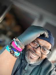 Just working! .. we are the real Santa clause, we don't come down chimney's  we walk up steps and driveways .. y'all stay safe beloveds! .. and if  management don't tell you ..