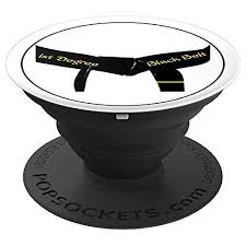 Martial Arts First Degree Black Belt Rank Popsockets Grip For Phones Martial Arts 1st Degree Black Belt Popsockets Black Belt Martial Arts Martial Art Gifts