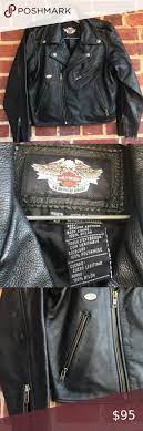 Harley Davidson Youth S Leather Riding Jacket Riding Jacket Leather Riding Jacket Harley Davidson Jacket