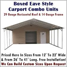 Buy or rent to own. Shop Online For Metal Carport Combo Units With Storage Shed