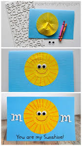 You Are My Sunshine Mother S Day Card Diy Mother S Day Crafts Mothers Day Crafts Mothers Day Card Kids