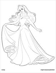 Aurora and phillip holds hands coloring page from sleeping beauty category. Sleeping Beauty Bonus Activities Earlymoments