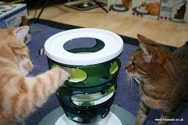 Catit Senses Food Maze With Teego The Cat S Paw Cat Call Cat Paws Senses