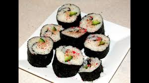 Apr 14, 2018 · maki sushi is made with nori (seaweed) on the outside, and then vinegared rice on the inside, as well as the various fillings such as seafood (most commonly and often raw) and other different ingredients. Nori Maki Sushi Our Way Cooking With Mom Youtube