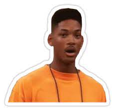 Will Smith Surprised Stickers By Cherrywhine Redbubble Tumblr Stickers Meme Stickers Funny Stickers
