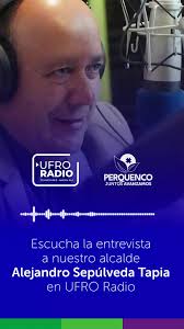 Contacto con UFRO Radio 📻 Nuestro alcalde Alejandro Sepúlveda tuvo un  contacto telefónico con UFRO Radio, donde realizó un positivo balance de la  Festividad de San Sebastián y además de contar ...