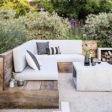 Protect Privacy Ideas For A Sleek Urban Garden Sunset Outdoor Bench Seating Best Outdoor Furniture Backyard Seating