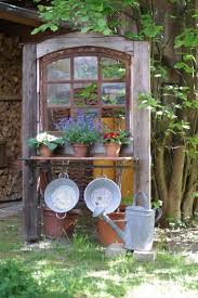Alte Fenster Altes Fenster Wunderlichekunst Mehr Garten Alte Fenster Garten Deko