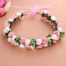 Floral wreaths might just be the ultimate wedding. I Found Some Amazing Stuff Open It To Learn More Don T Wait Https X2f X2f M Dhgate Com X2f Flower Crown Headband Girls Hair Accessories Floral Headbands