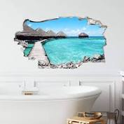 Bad wasser fische wandsticker dusche wandaufkleber aufkleber. 16 99