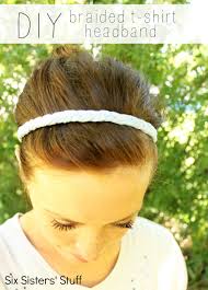 If you can braid, you can make this tie headband! Diy Braided T Shirt Headband Tutorial