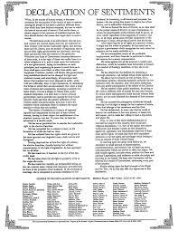 Declaration Of Sentiments 1848 An Important Document In The History Of Women S Rights Declaration Of Sentiments Essay Writing Women In American History