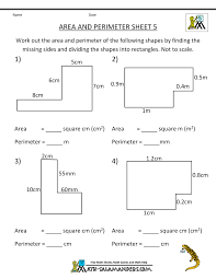 Perimeter Worksheets Area Perimeter 5 Gif 1 000 1 294 Pixels Area Worksheets Perimeter Worksheets Area And Perimeter