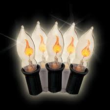 Unbranded 7 Light Halloween C7 Flicker Flame Light Set 97 586 20 The Home Depot
