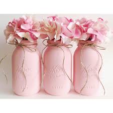 Pink Mason Jars Pink Mason Jars Centerpieces Girl Baby Etsy Pink Mason Jars Centerpieces Pink Mason Jars Girl Shower Decorations