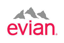 Evian+ mineral enhanced sparkling drink Evian Logo 350px Afusa