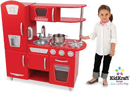 Could this be any cuter? Red Retro Play Kitchen Cheap Buy Online