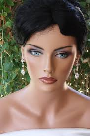 LEAF BRIDAL Earrings With a Large Crystal Drop and a Rhinestone Ball,  Perfect for a Rustic Wedding, Wedding Earring, Nature, Leaf