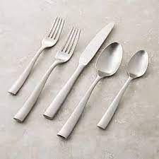 Aspen dinner forks, set of 4 8.25w Flatware And Silverware Crate And Barrel