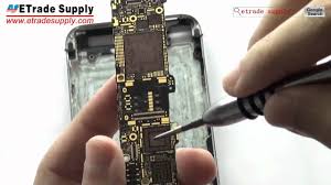 In this video we will move the main logic board from a damaged iphone 5s and install it in a better looking housing. Iphone 5 Tear Down Motherboard Show Semi Finished Youtube