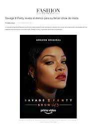 Savage X Fenty revela el elenco para su tercer show de moda
