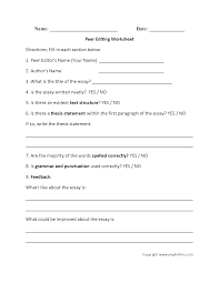 The course's engaging lessons and quizzes can be used by anyone who needs to study for an exam, improve. Essay Editing Worksheets Proofreading Essay Worksheet