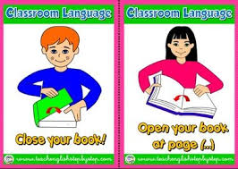 Classroom Language Flashcards Classroom Language Learning English For Kids English Conversation For Kids