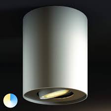 Philips Hue Pillar Spot White Ambiance Weiss Led Strahler Led Led Aussenleuchten