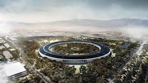 Architect S Rendering Of Apple S New Facility In Cupertino Calif It Looks A Little Like A Spaceship Lan Apple Spaceship Campus Apple Park Apple Headquarters