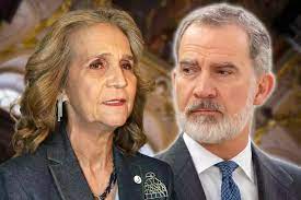 La infanta Elena pronuncia dos únicas palabras durante el cumpleaños de Felipe VI