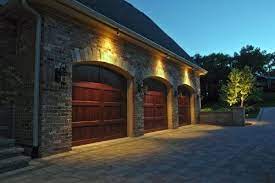 50 Outdoor Garage Lighting Ideas Exterior Illumination Designs Garage Lights Exterior Outdoor Garage Lighting Outdoor Garage Lights