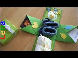 So basteln sie das schöne geschenk zur geburt. Geschenk Zur Geburt Baby Explosion Box Basteln Kak Sdelat Korobochku Syurpriz Youtube