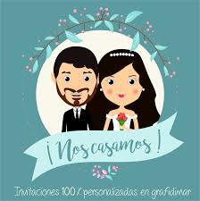 Las caricaturas para bodas son la atracción estrella en animación de estas últimas temporadas, por originales y divertidas. Invitaciones Personalizadas De Bodas En Almeria
