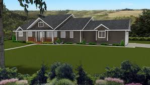 Rambler floor plans walkout basement builderhouseplans. Ranch Style House Plans Walkout Basement House Plans 116404