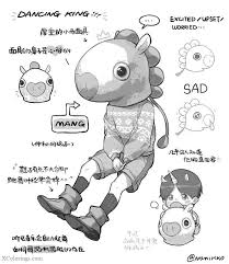You might have seen these cute little characters in your free sticker options in messaging apps like line. Bt21 Coloring Pages Dancing King Mang Xcolorings Com