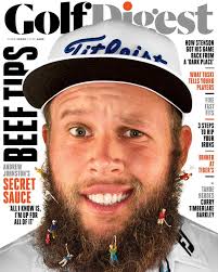 Andrew 'Beef' Johnson Golf Digest October 2016 #golflegend #andrewjohnson