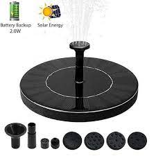 The color available on the market is black. This Is A Great Hit Battery Solar P Its On Sale Http Jagmohansabharwal Myshopify Com Products Battery Fontaine Solaire Panneau Solaire Energie Solaire