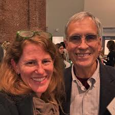 Pictures from the evening for the environment! Stacy with Andy Burt,  Honorable Tom Allen, Reps Amy Kuhn and Vicki Doudera, president of  Scarborough land trust Betts Armstrong, Beth Ahearn ❤️🌱