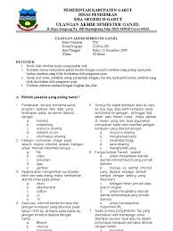 Contoh lembar jawaban pilihan ganda dan essay. Soal Kkpi Kelas Xi Beserta Jawabannya