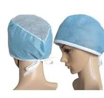 Cap Disposable Surgical Cap Head Cover Disposable PP-PE Non Woven Ninja Hood