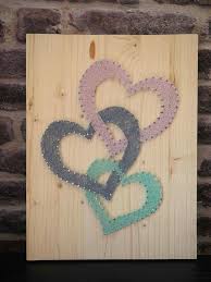 Fadenbilder Mit Nageln Selber Machen Ideen Anleitung Und Vorlagen In 2020 Fadenbilder Valentinstag Basteln Kinder Selber Machen