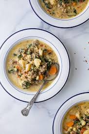 You can cut out the holiday stress by preparing some low carb sides that even your non keto family and friends will enjoy! Instant Pot Zuppa Toscana Soup Best Olive Garden Copycat Recipe
