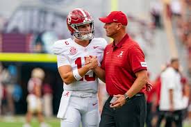 I think we got a good one," Kalen DeBoer said of Ty Simpson. (via Crimson  Tide Sports Network)